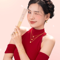 Nhẫn Vàng 10K Kim Tiền Tài Lộc Đính Kim Cương Moissanite - VCR37V