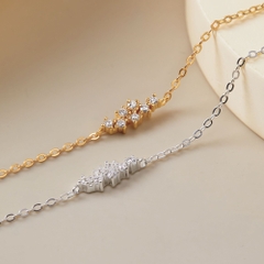 Lắc Tay Bạc 925 Đính Chùm Sao Đá Lấp Lánh Galaxy - VCB503