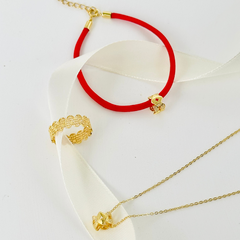 Vòng Tay Bạc 925 Charm Kim Tiền Mạ Vàng 18K - VCB10