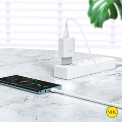 Type C - Bộ sạc nhanh Hoco C72Q 18W, QC3.0 Chuôi cắm Type C, dùng thử 30 ngày, bảo hành chính hãng 12 tháng