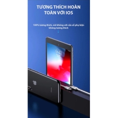 Dây sạc nhanh Pisen Quick L & Type-C 3A (Type-C to L ) 1000mm - (CL-PD-1000),  Hàng Chính Hãng