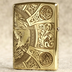 Bật lửa Zippo Mỹ chủ đề Kỵ Sĩ Khải Huyền, hàng chính hãng có giấy nhập khẩu gửi kèm theo đơn hàng