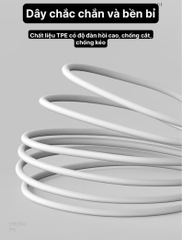 Dây sạc nhanh LI-TOP LX38 3IN1, đa năng 3 chân cắm IOS, MICRO, TYPE C, công suất 66W, Kim Ánh cho dùng thử 30 ngày