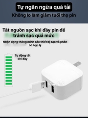 Củ sạc xuất Nhật 2.4A KFLY ( JHX-AC1908) chứng nhận PSE tiêu chuẩn Nhật Bản, dùng thử 30 ngày, bảo hành chính hãng 1 năm