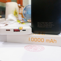 Pin sạc dự phòng Hammer (HP2) 10.000 mAh, sạc nhanh QC 3.0, PD 20w, Hàng chính hãng
