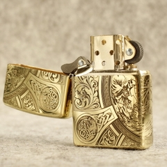 Bật lửa Zippo Mỹ chủ đề Kỵ Sĩ Khải Huyền, hàng chính hãng có giấy nhập khẩu gửi kèm theo đơn hàng