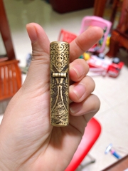 BẬT LỬA, HỘP QUẸT ZIPPO KHẮC ĂN MÒN HÌNH PHẬT BÀ, CÓ TEM ĐỎ