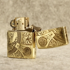 Bật lửa Zippo Mỹ chủ đề Kỵ Sĩ Khải Huyền, hàng chính hãng có giấy nhập khẩu gửi kèm theo đơn hàng