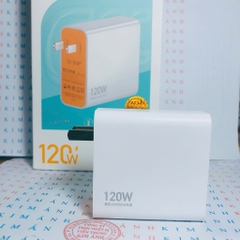 Bộ sạc nhanh LI-TOP AC12 120W chân Type C, đạt chứng nhận 3C tiêu chuẩn quốc gia, Kim Ánh bảo hành chính hãng 12 tháng