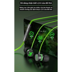 Tai nghe chơi Game Lip-Top Q20 chân Type C, check QR tra nguồn gốc, có Micro và nút chỉnh âm lượng, Hàng chính hãng