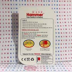 Pin điện thoại Hammer BL 4UL dùng cho các máy 225 / 230 / 3310 2017 và các máy nút bấm, dung lượng cao hàng chính hãng