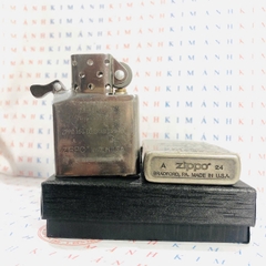 Bật lửa Zippo Báo gấm Leopard, hàng loại 1 vỏ bằng đồng có tem đỏ