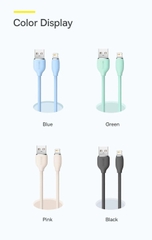 Cáp sạc nhanh USB IPhone Baseus Jelly Liquid Silica Gel Fast Charging 2.4A Data Cable