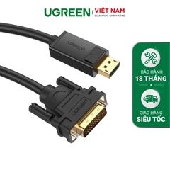 UGREEN DP Male to DVI Male Cable