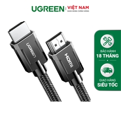 UGREEN 8K HDMI 2.1 Male to Male Round Cable with Braided HD135