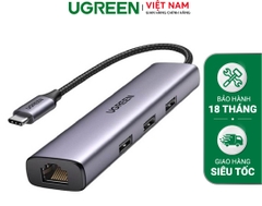 Hub chuyển đổi mở rộng Ugreen USB ra cổng mạng LAN/RJ45