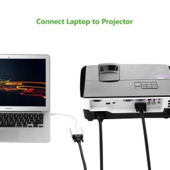 UGREEN Mini DP to VGA Converter with Audio  MD107 10437