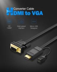 UGREEN HDMI to VGA Converter Cable