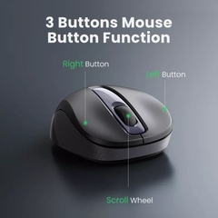 Chuột không dây UGREEN Portable Wireless Mouse MU003 90371