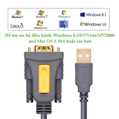 UGREEN USB to DB9 RS-232 Adapter Cable CR104