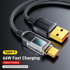 Cáp sạc Joyroom S-CL020A4 20W Type-C to Lightning Digital Display Fast Charging Data Cable 1.2m-Black