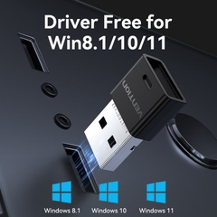 USB Bluetooth VENTION NAH (Bluetooth v5.3, Kết Nối Cùng Lúc 5 Thiết Bị, 24bit/192kHz)