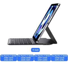 Bàn phím Nam Châm Baseus Brilliance Original Keyboard Case Pro cho iPad Pro 11/12 inch/ iPad Air (BLE 5.3 Pin 150h Bao da + bàn phím)