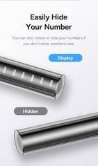 Bảng Số Điện Thoại Dùng Trên Xe Hơi Baseus Parking Number Plate Tint