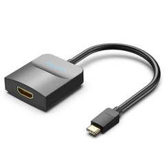 Bộ chuyển đổi Type C to HDMI Vention TDCBB (Round Cable)