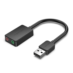 Bộ chuyển đổi USB to 2*3.5mm VENTION CDYB0 (Male to Female)