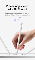 Bút Cảm Ứng Baseus Pencil 2 Pro Smooth Writing Wireless Charging Stylus, Dùng Cho iPad Mini6 Pro Air4, 5