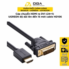 Cáp chuyển HDMI ra DVI  UGREEN cable HD106