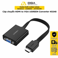 Cáp chuyển HDMI to VGA UGREEN Converter 40248