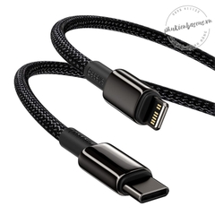 Cáp sạc nhanh C to Lightning 20W Baseus Tungsten Gold Fast Charging Data Cable