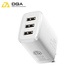 Cóc Sạc 17W Đa Năng 3 Cổng Sạc Baseus Compact Charger