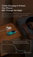 Cóc Sạc Nhanh 20W Baseus GaN5 Fast Charger 1 cổng sạc dùng cho iphone