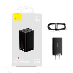 Cóc Sạc Nhanh Baseus GaN5 Pro Quick Charger 65W