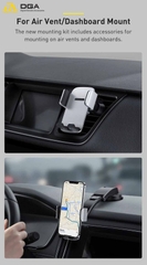 Đế Giữ Điện Thoại Trên Ô Tô Baseus Easy Control Pro Clamp Car Mount Holder