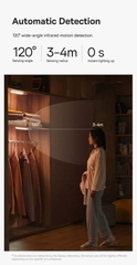 Đèn Cảm Ứng Thông Minh Baseus Sunshine Series PIR Motion Sensor Semiarc Wardrobe Light