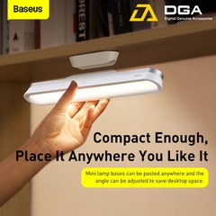 Đèn treo đế hít nam châm Baseus Magnetic Stepless Dimming Charging Desk Lamp Pro chống mỏi mắt - Tặng kèm đế đèn