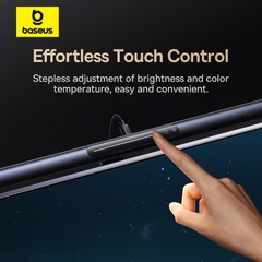 Đèn treo màn hình Baseus i-wok 3 Series Asymmetric Light Source Magnetic Screen Hanging Light (Ra > 95, i wok 3 Series)