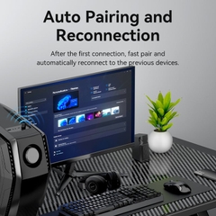 USB Bluetooth VENTION NAH (Bluetooth v5.3, Kết Nối Cùng Lúc 5 Thiết Bị, 24bit/192kHz)