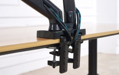 Giá treo màn hình đôi đỡ được 2 màn hình North Bayou F160