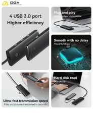 Hub Mở Rộng Chuyển Đổi Kết Nối Type C Sang USB A Baseus Lite Series