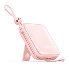 Sạc dự phòng Joyroom Cuties Series 22.5W Plus 20000mAh tích hợp 2 dây sạc USBC + iPhone