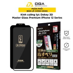 Kính cường lực Dekey 3D Master Glass Premium iPhone 12 Series