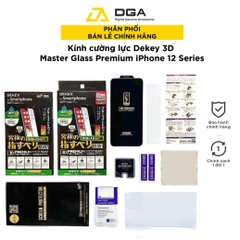 Kính cường lực Dekey 3D Master Glass Premium iPhone 12 Series