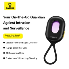 Máy Dò Hồng Ngoại Phát Hiện Camera Baseus Heyo Series II Camera Detector