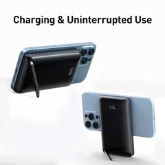 Sạc Dự Phòng Không Dây 10000mAh 20W Baseus Magnetic Bracket Wireless Fast Charge Power Bank