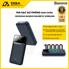 Sạc dự phòng không dây tích hợp nam châm Baseus Magnetic Wireless Quick Charging Power Bank sạc nhanh